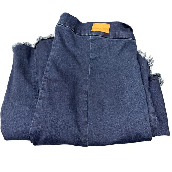 Judy Blue Denim - Judy Blue Jeans Womens 14 W Super Flare Fit Blue Denim Stretch 34" Inseam